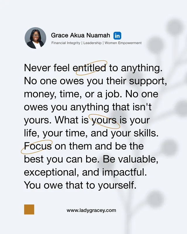 Quote by Grace Akua Nuamah