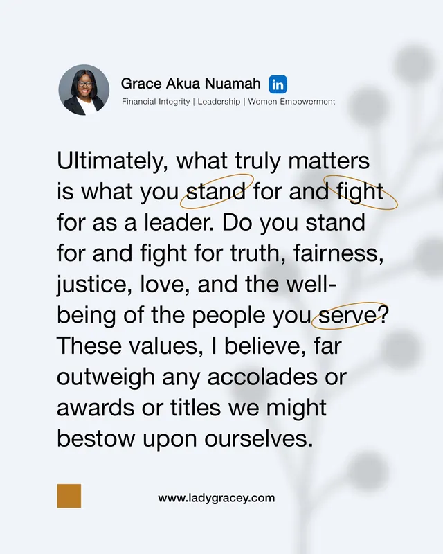 Quote by Grace Akua Nuamah