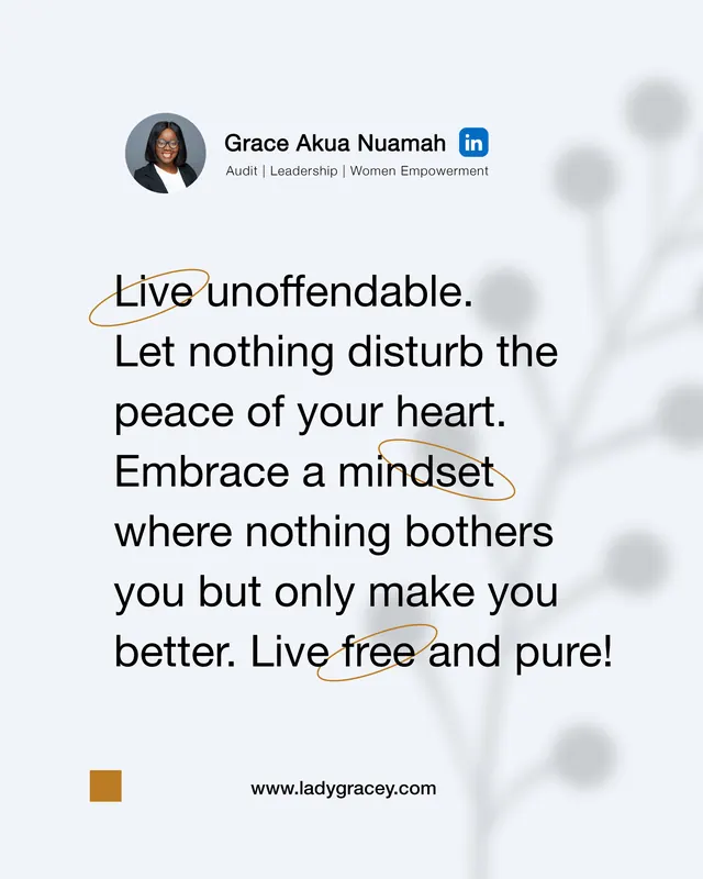 Quote by Grace Akua Nuamah