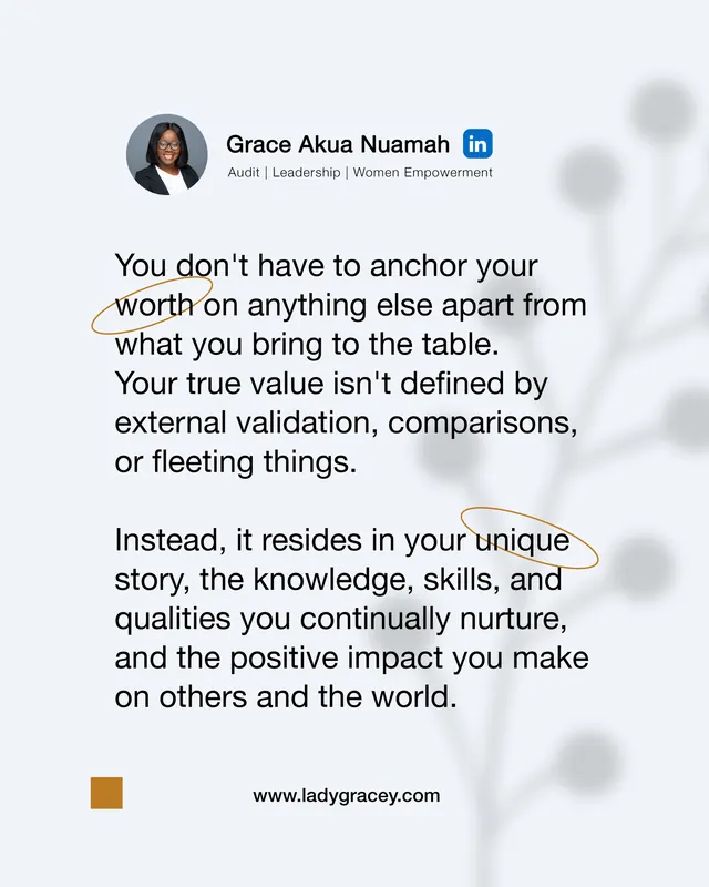 Quote by Grace Akua Nuamah