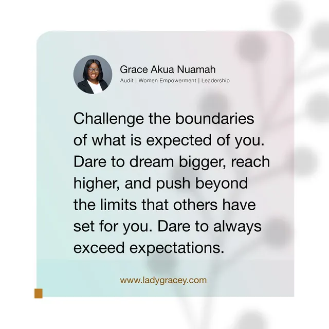 Quote by Grace Akua Nuamah