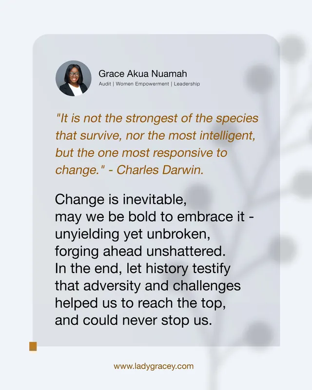 Quote by Grace Akua Nuamah
