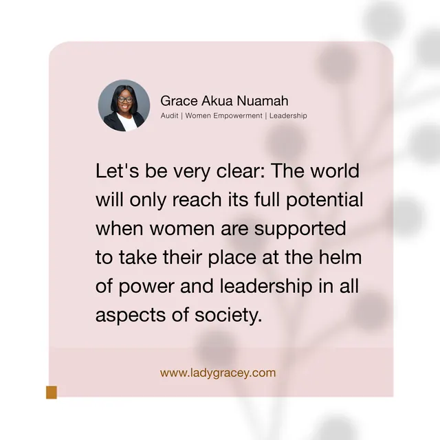 Quote by Grace Akua Nuamah